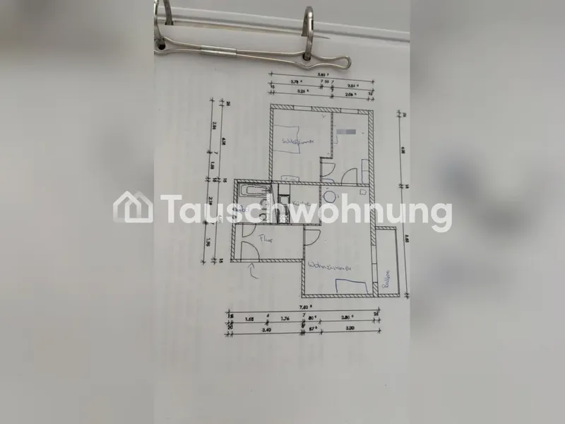 Tauschwohnung: Sonnige Dreiraumwohnung in der Nähe des Kiensbergs — photo 1